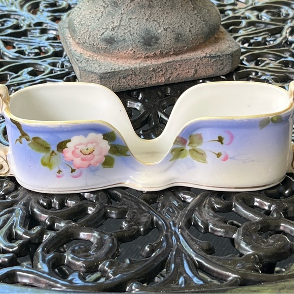 Hand Painted Spoon Holder/Eyeglass Holder Nippon made in Japan - Picture 2 of 5